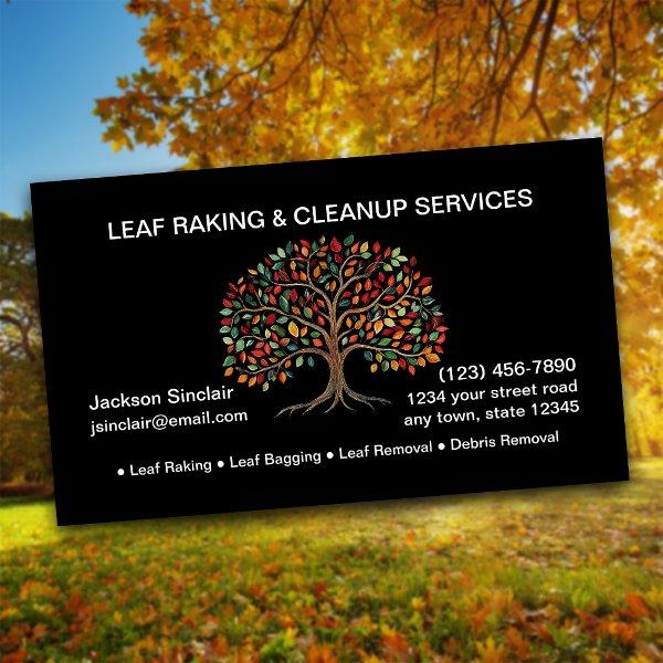 Leaf Raking and Cleanup