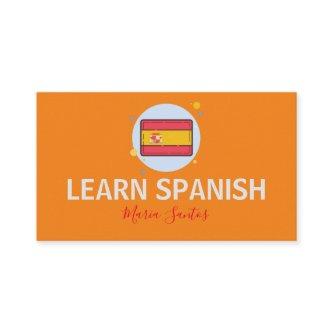 Learn Spanish Foreign Language Teacher Your Name