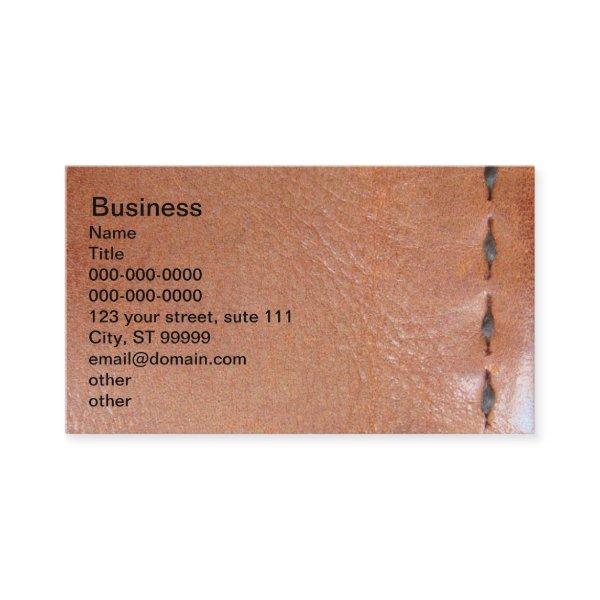 Leather - Stitched