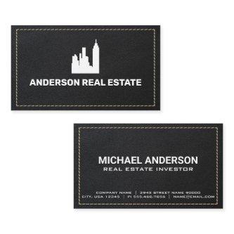 Leather Stitched | Real Estate Agent