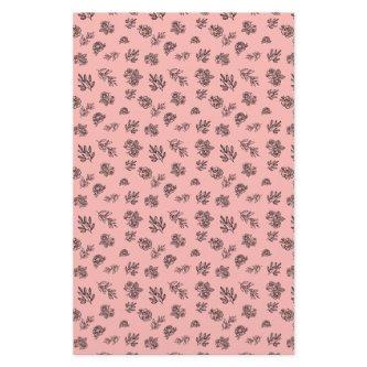 Leaves + Roses Hand-Drawn on ANY COLOR Soap Wraps