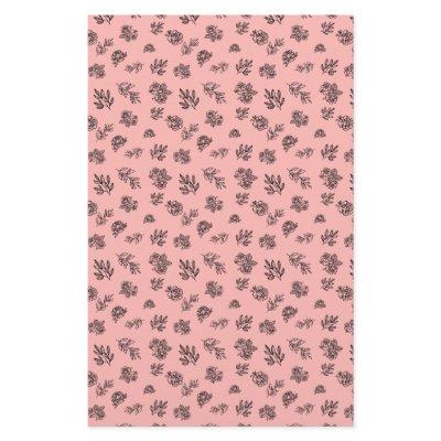 Leaves + Roses Hand-Drawn on ANY COLOR Soap Wraps
