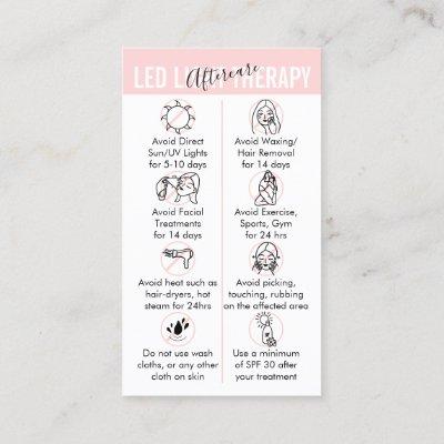 Led Light Therapy Skin Aftercare