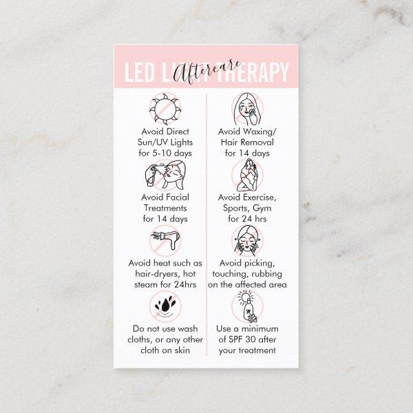 Led Light Therapy Skin Aftercare