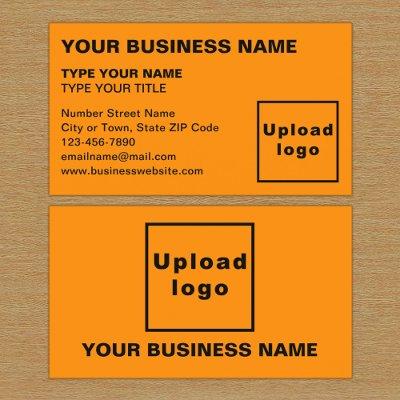 Left Aligned Texts Orange Color