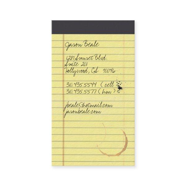 Legal Notepad