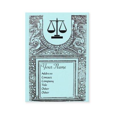 LEGAL OFFICE, ATTORNEY 2 Monogram,blue