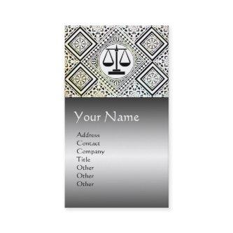 LEGAL OFFICE,ATTORNEY DAMASK Black White Grey