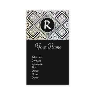 LEGAL OFFICE, ATTORNEY DAMASK Monogram