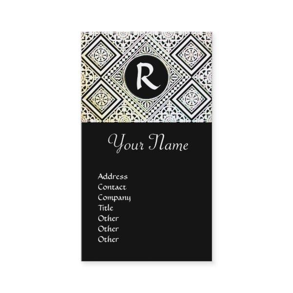 LEGAL OFFICE, ATTORNEY DAMASK Monogram