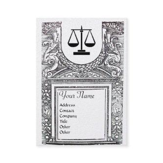 LEGAL OFFICE,ATTORNEY Monogram,Black White Pearl