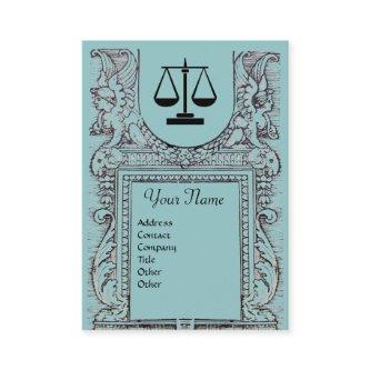 LEGAL OFFICE, ATTORNEY Monogram ,blue