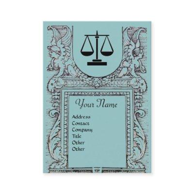 LEGAL OFFICE, ATTORNEY Monogram ,blue