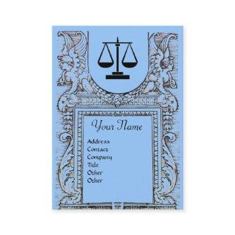 LEGAL OFFICE, ATTORNEY Monogram ,blue