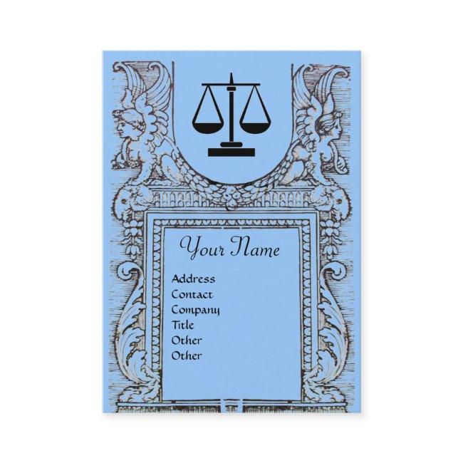 LEGAL OFFICE, ATTORNEY Monogram ,blue