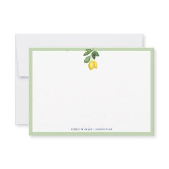 Lemon Season | Lemon Tree Note Card