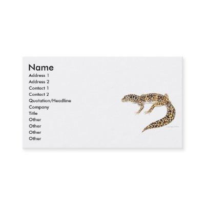Leopard Gecko Profile Card