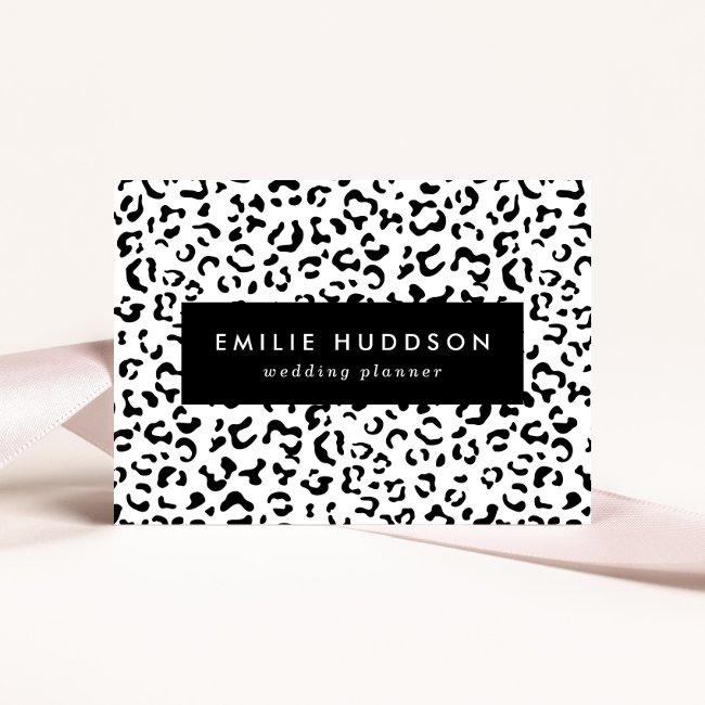 Leopard Print, Leopard Spots, Black And White