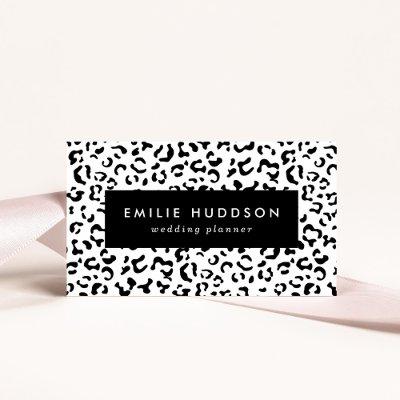 Leopard Print, Leopard Spots, Black And White