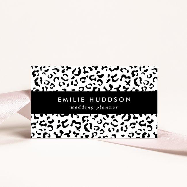 Leopard Print, Leopard Spots, Black And White