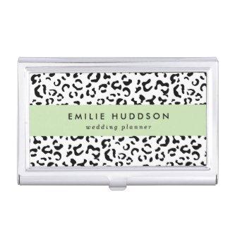 Leopard Print, Leopard Spots, Black And White  Case