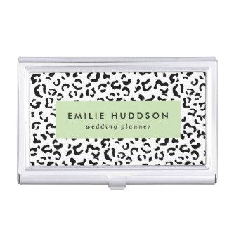 Leopard Print, Leopard Spots, Black And White  Case