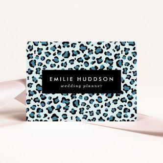 Leopard Print, Leopard Spots, Blue Leopard