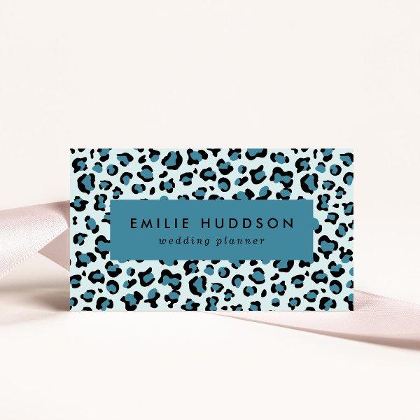 Leopard Print, Leopard Spots, Blue Leopard