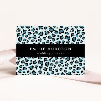 Leopard Print, Leopard Spots, Blue Leopard