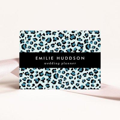 Leopard Print, Leopard Spots, Blue Leopard