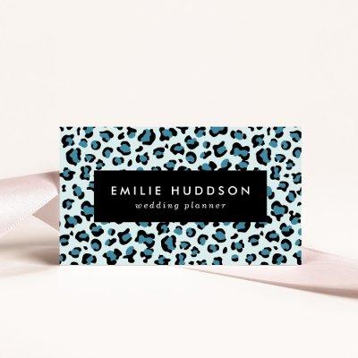Leopard Print, Leopard Spots, Blue Leopard