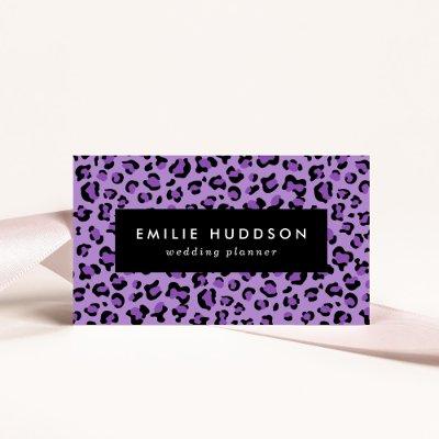 Leopard Print, Leopard Spots, Purple Leopard