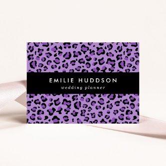 Leopard Print, Leopard Spots, Purple Leopard