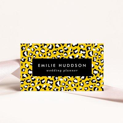 Leopard Print, Leopard Spots, Yellow Leopard