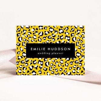 Leopard Print, Leopard Spots, Yellow Leopard