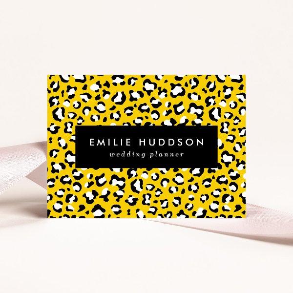 Leopard Print, Leopard Spots, Yellow Leopard