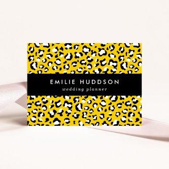 Leopard Print, Leopard Spots, Yellow Leopard