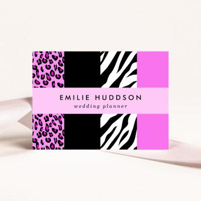 Leopard Print, Zebra Print, Animal Print, Pink