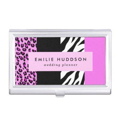 Leopard Print, Zebra Print, Animal Print, Pink  Case