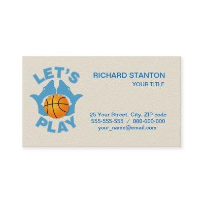 Let’s play basketball