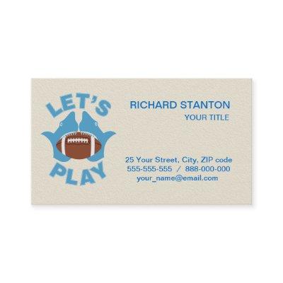 Let’s play football