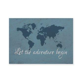Let the adventure begin