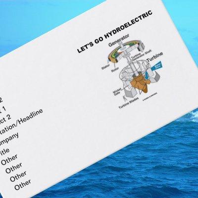 Let's Go Hydroelectric (Turbine Generator)