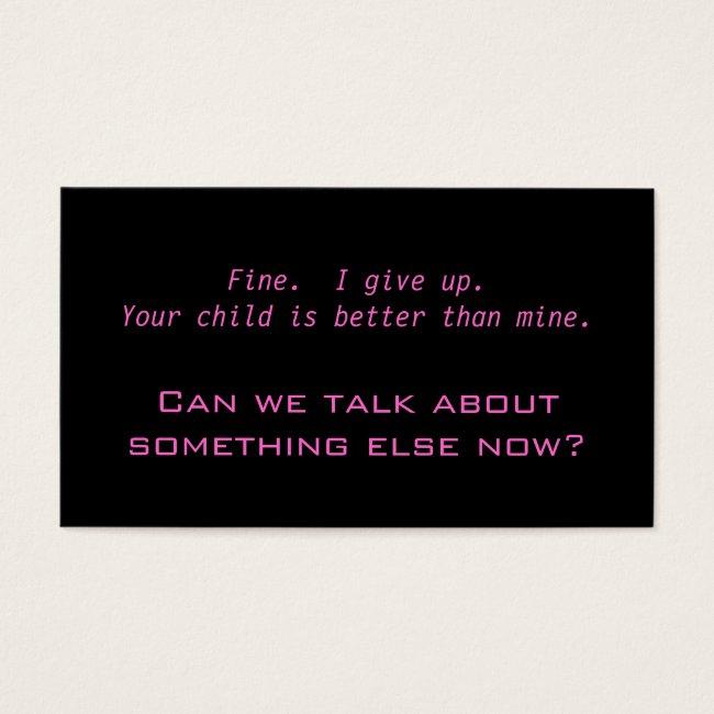 Let's talk about tv instead