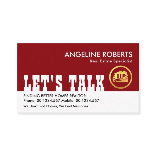 Let's Talk Real Estate Rental