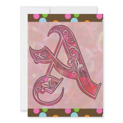 Letter A