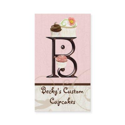 Letter B Monogram Dessert Bakery