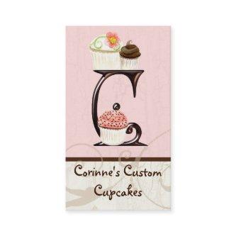 Letter C Monogram Dessert Bakery