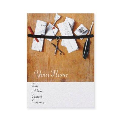 LETTER HOLDER IN WOOD MONOGRAM platinum silver