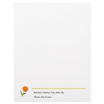 Letterhead - Calendula